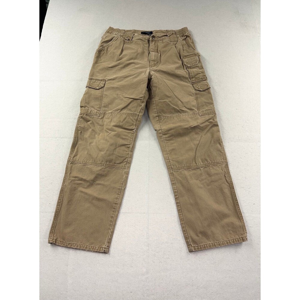 5.11 Tactical Series Mens Pants 34x32 Cargo 74251 100% Cotton Tan